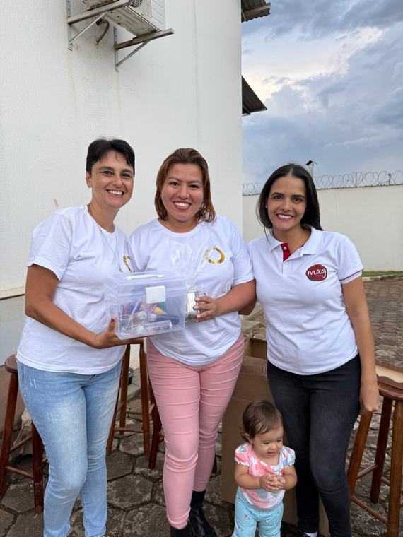 Entrega do kit e presentes